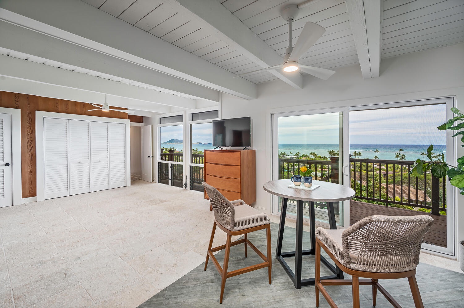 Kailua Vacation Rentals, Hale Lani - Enjoy a cup of coffee with gorgeous views