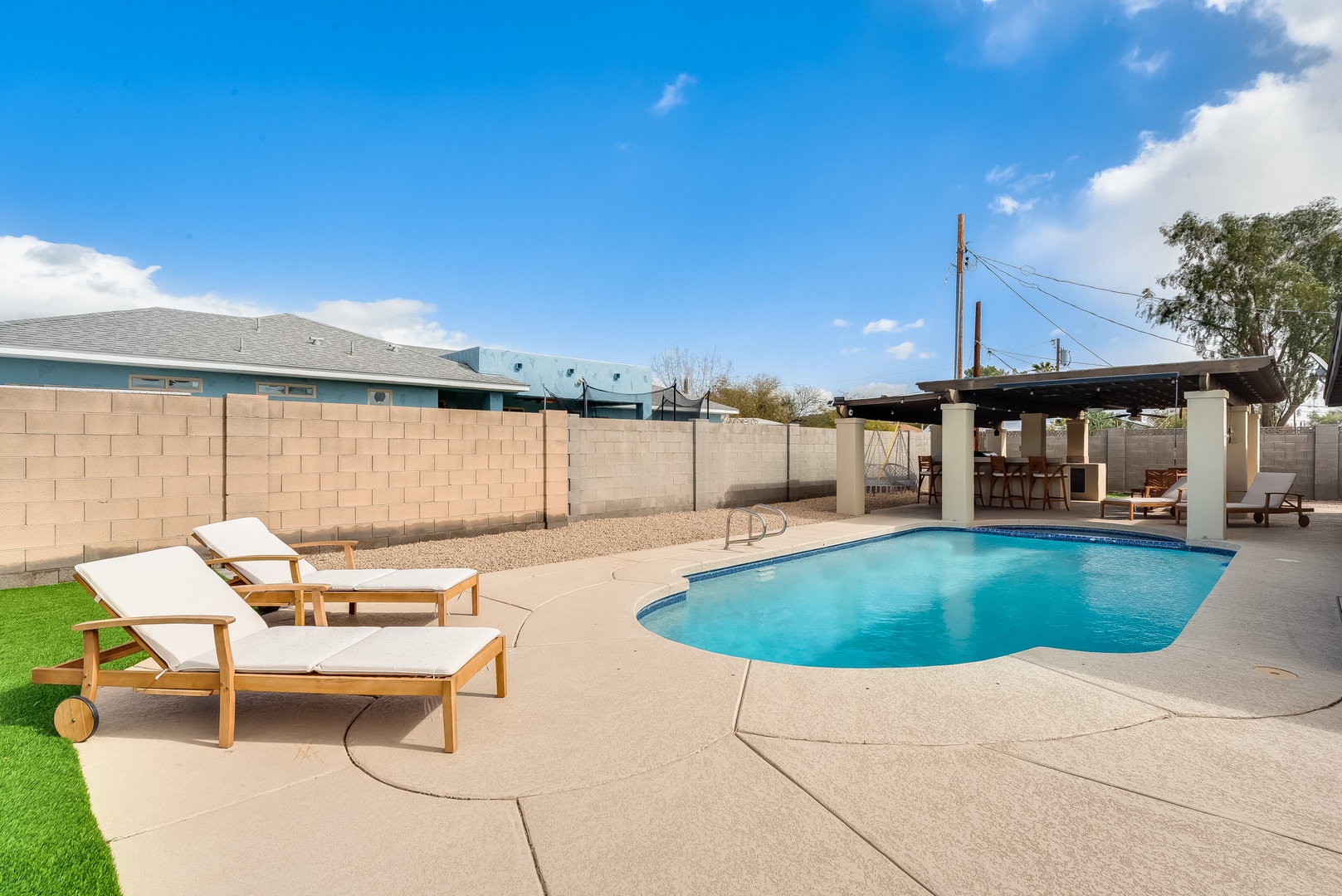 Phoenix Vacation Rentals, Desert Oasis - Private pool to cool off on warmer days