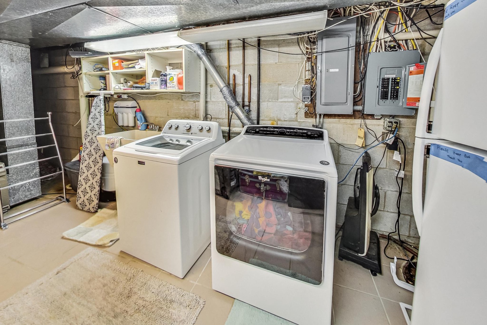 Lower Level Washer/Dryer