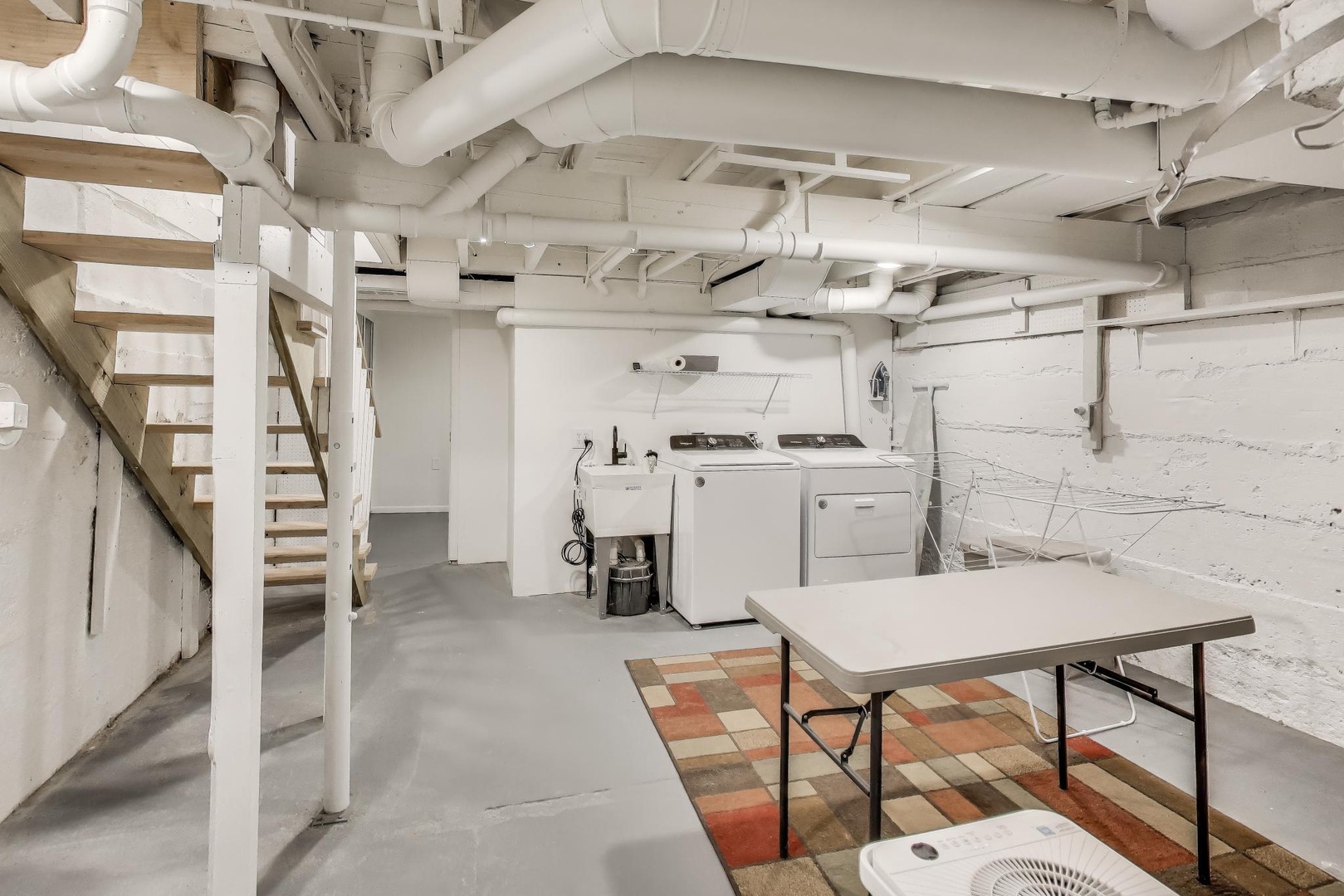 Downstairs Laundry Area