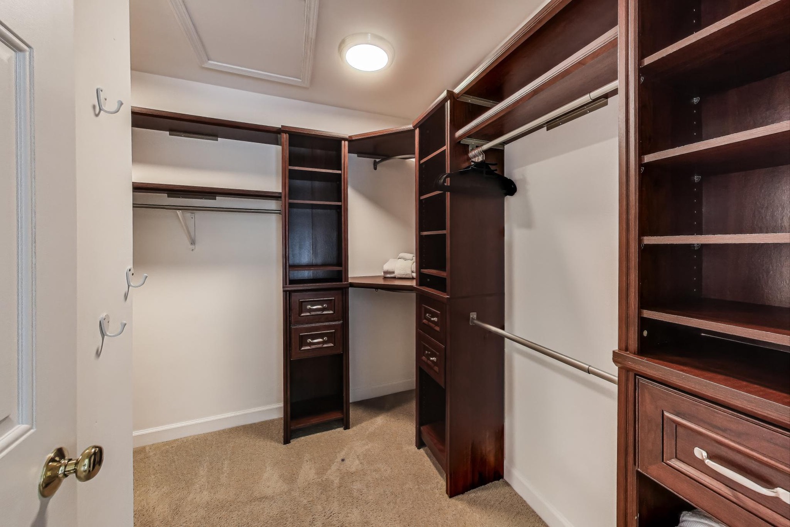Upstairs Primary - Walk-in Closet