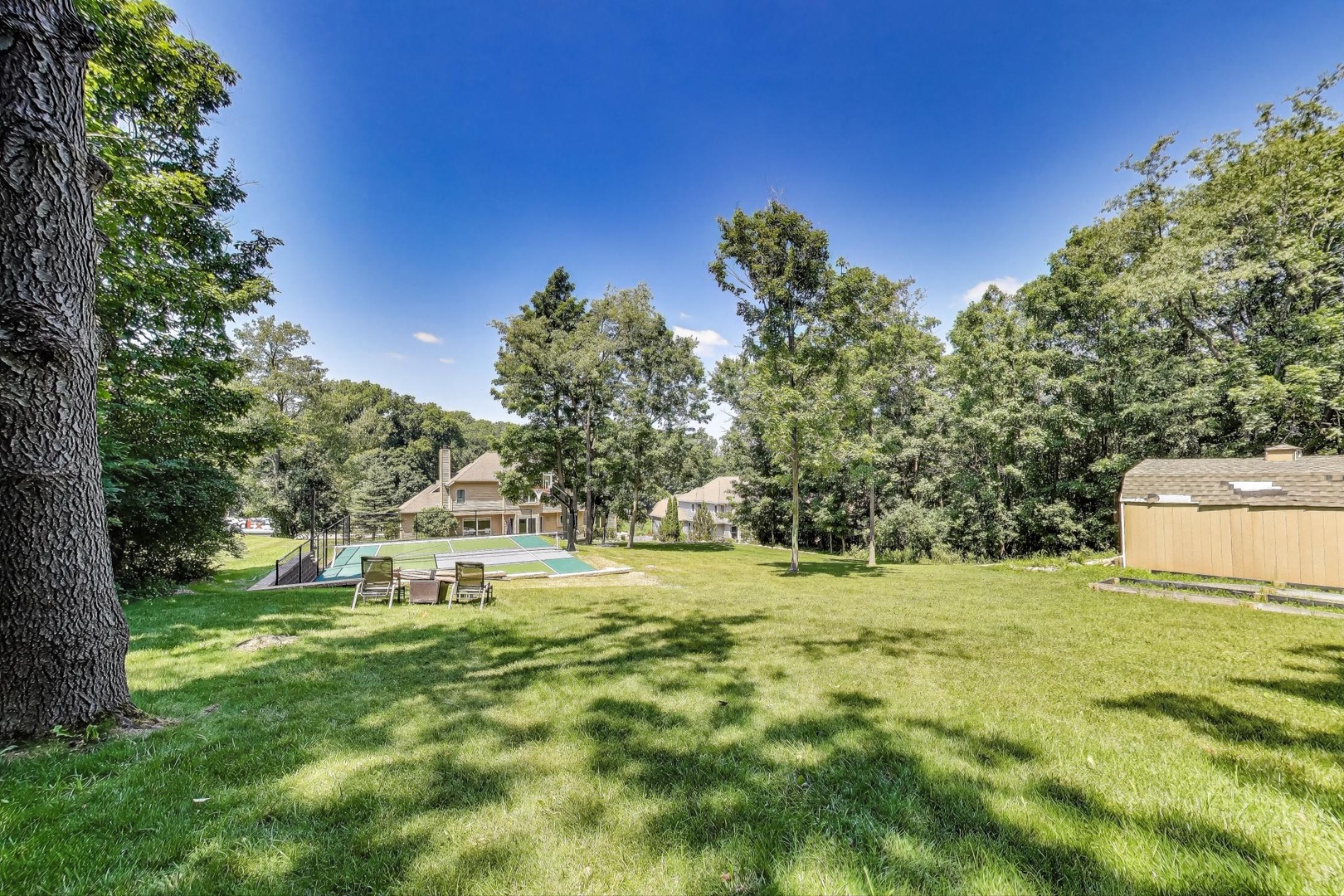 Plenty of Backyard Space for Fun
