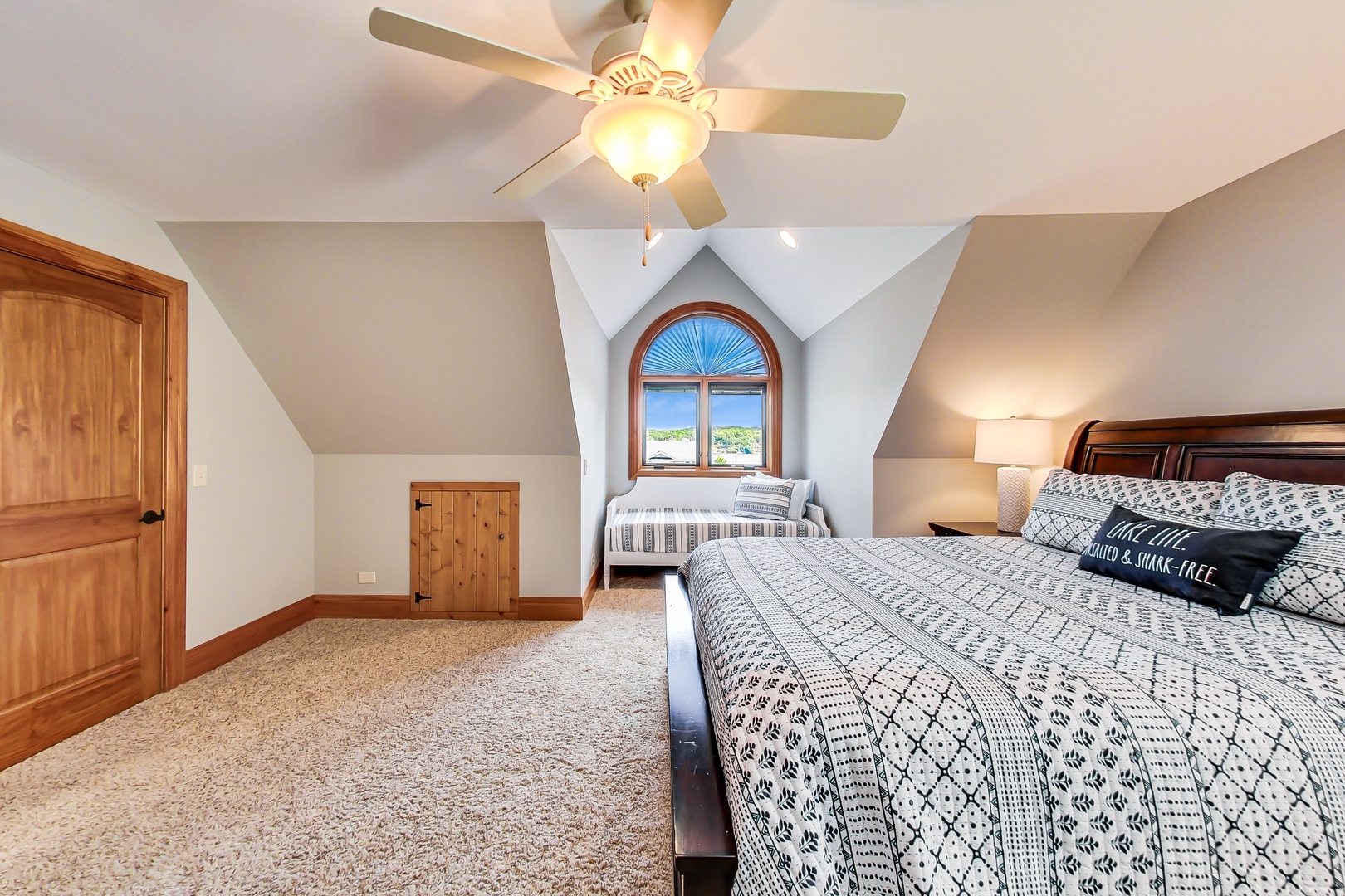 King Bedroom with additional Twin Bed