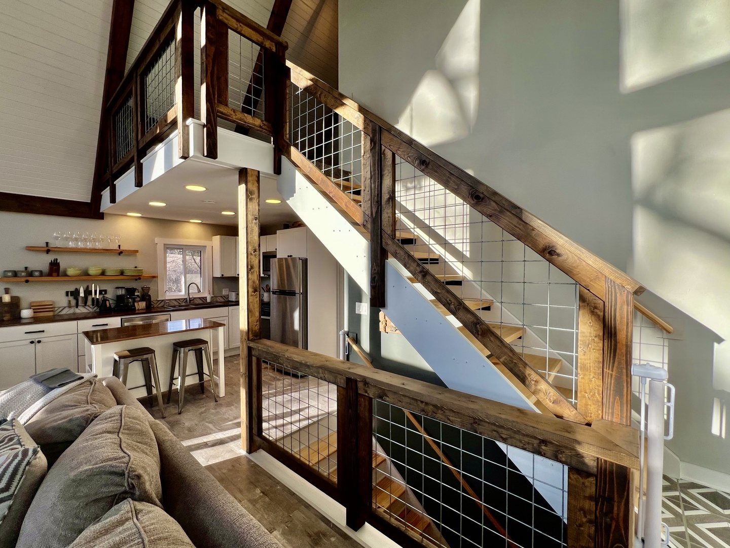 Stairs to Third Level