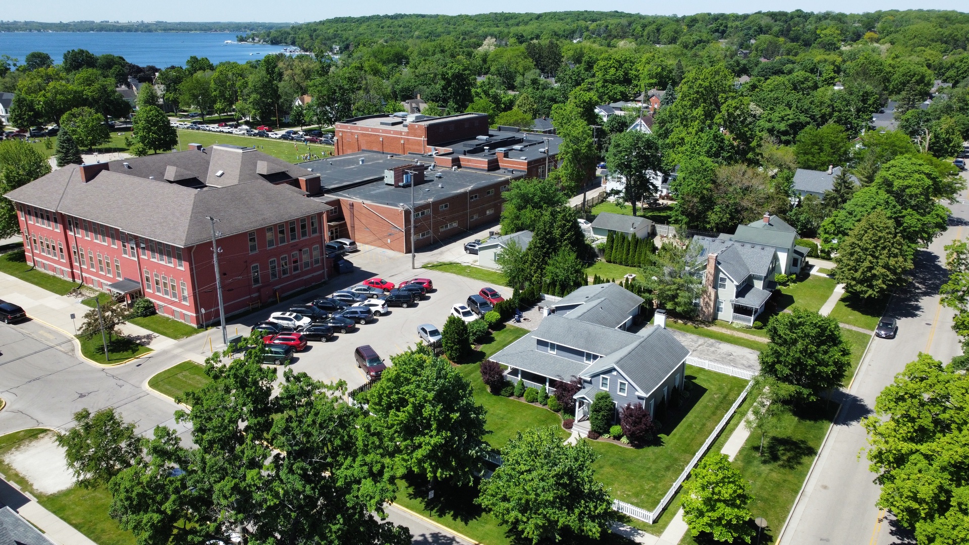 Aerial Image - House on the Corner