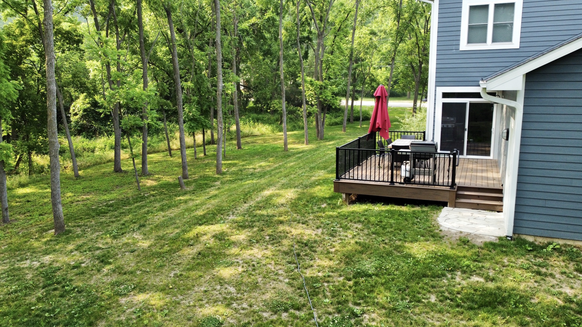 Large Backyard with Deck