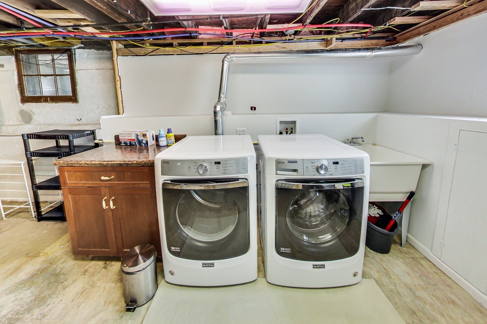 Basement Laundry