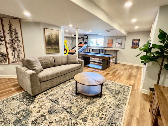 Downstairs - Sleeper Sofa