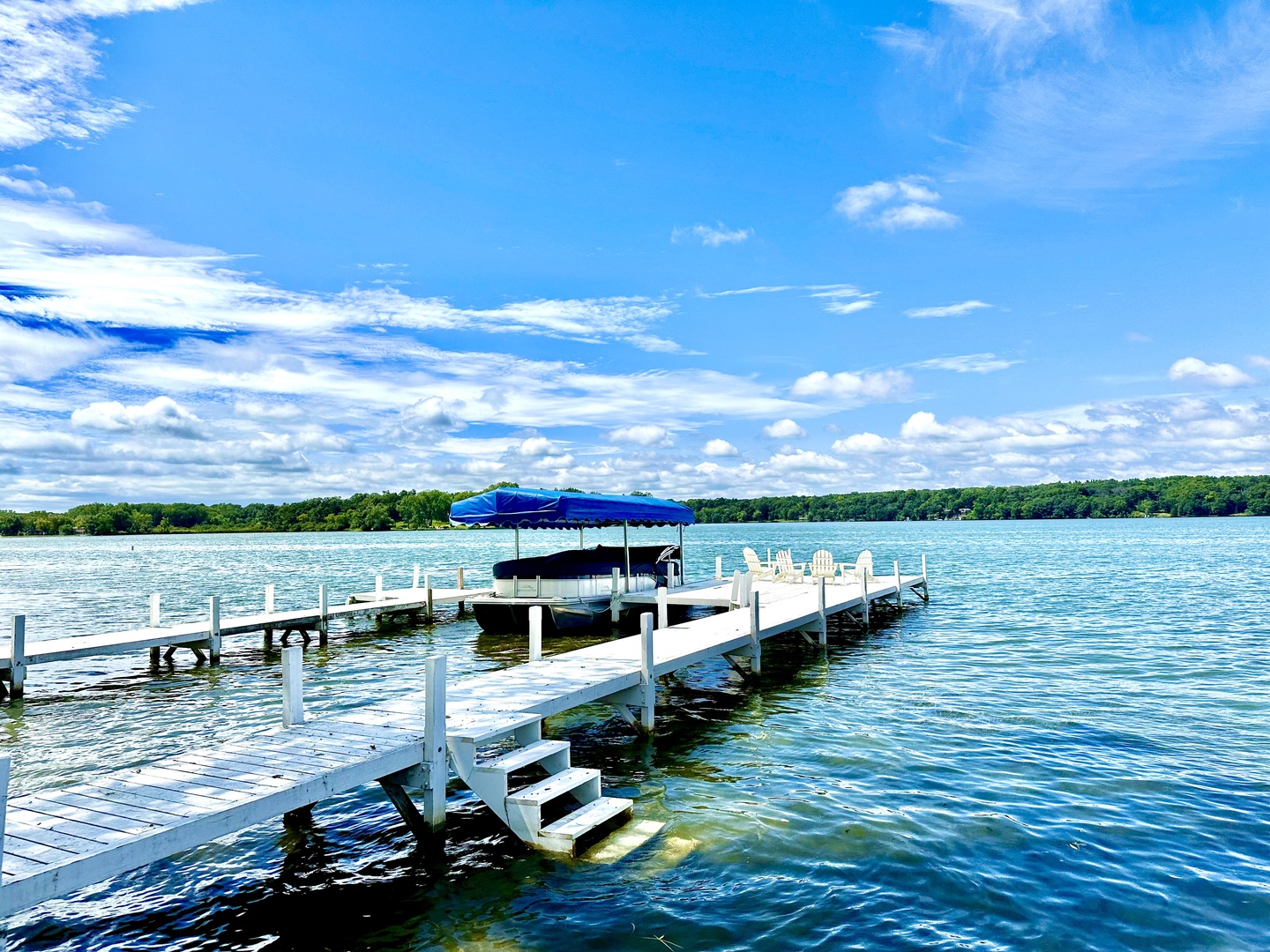 Private Pier View (Boat Not Included)