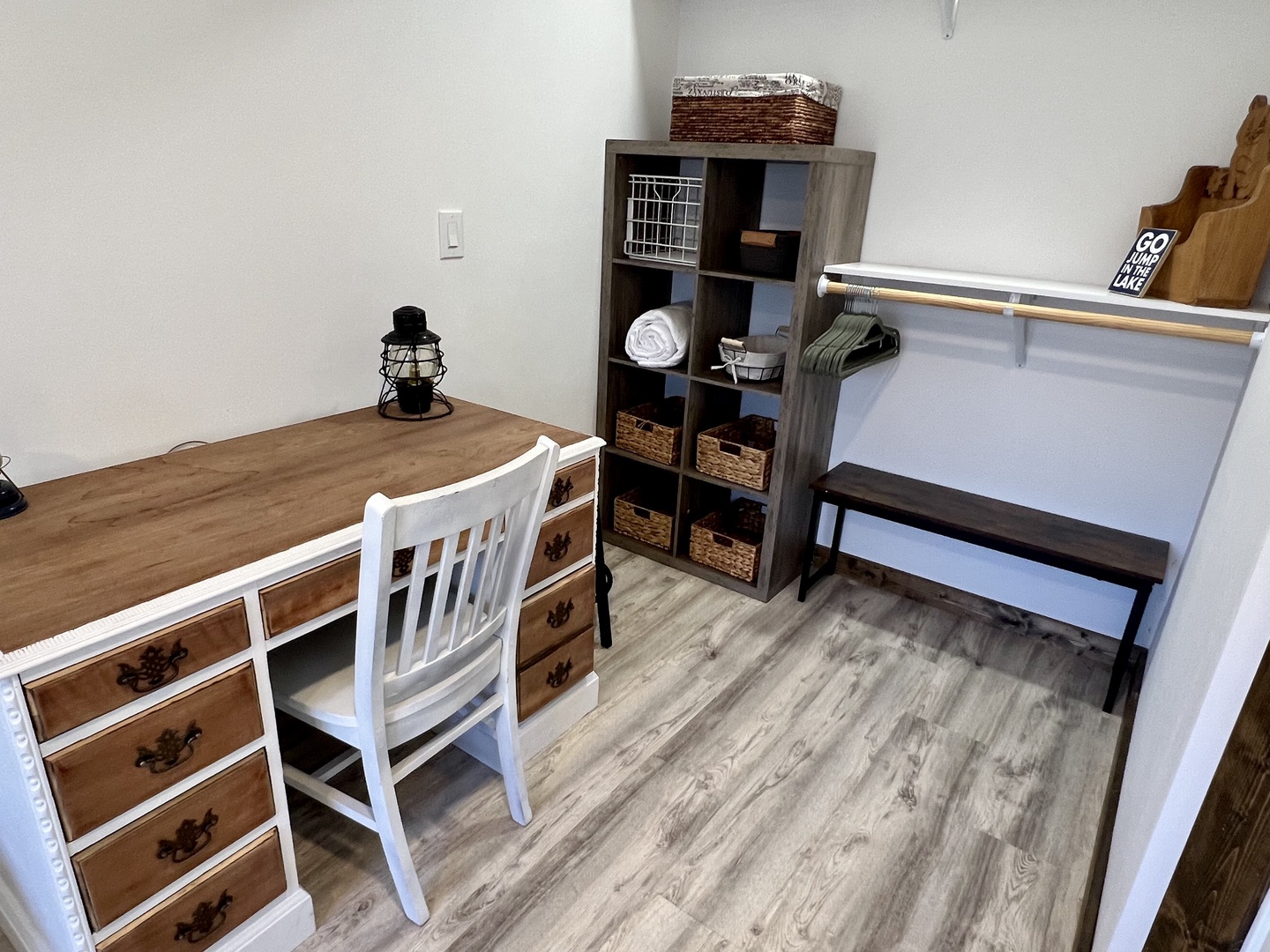 Lower Level Queen Bedroom Desk
