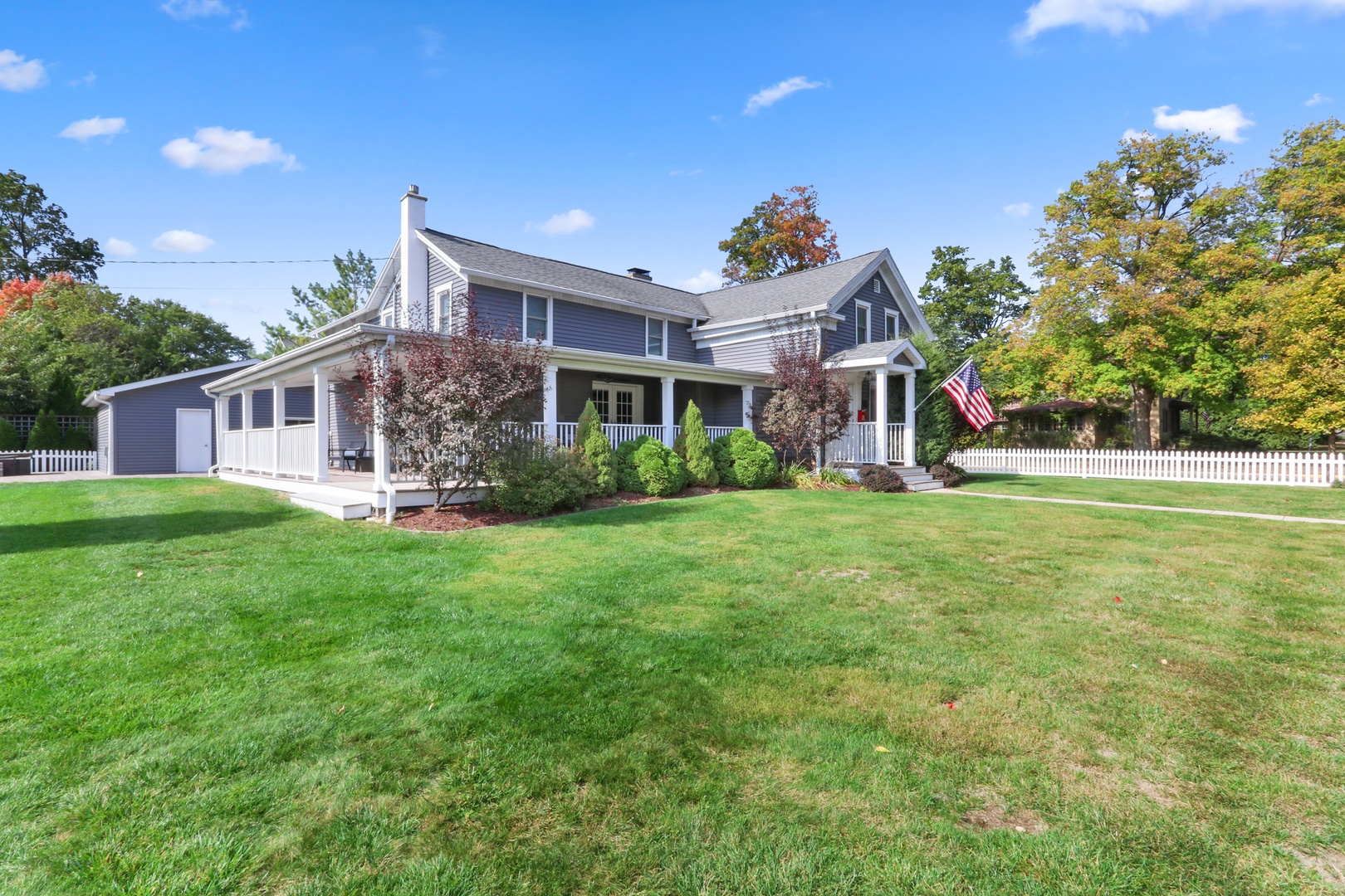 Large Fenced-in Corner Lot