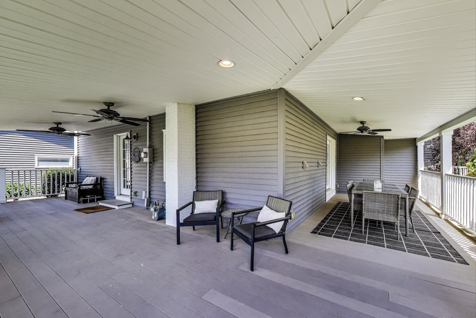 Covered Wraparound Porch
