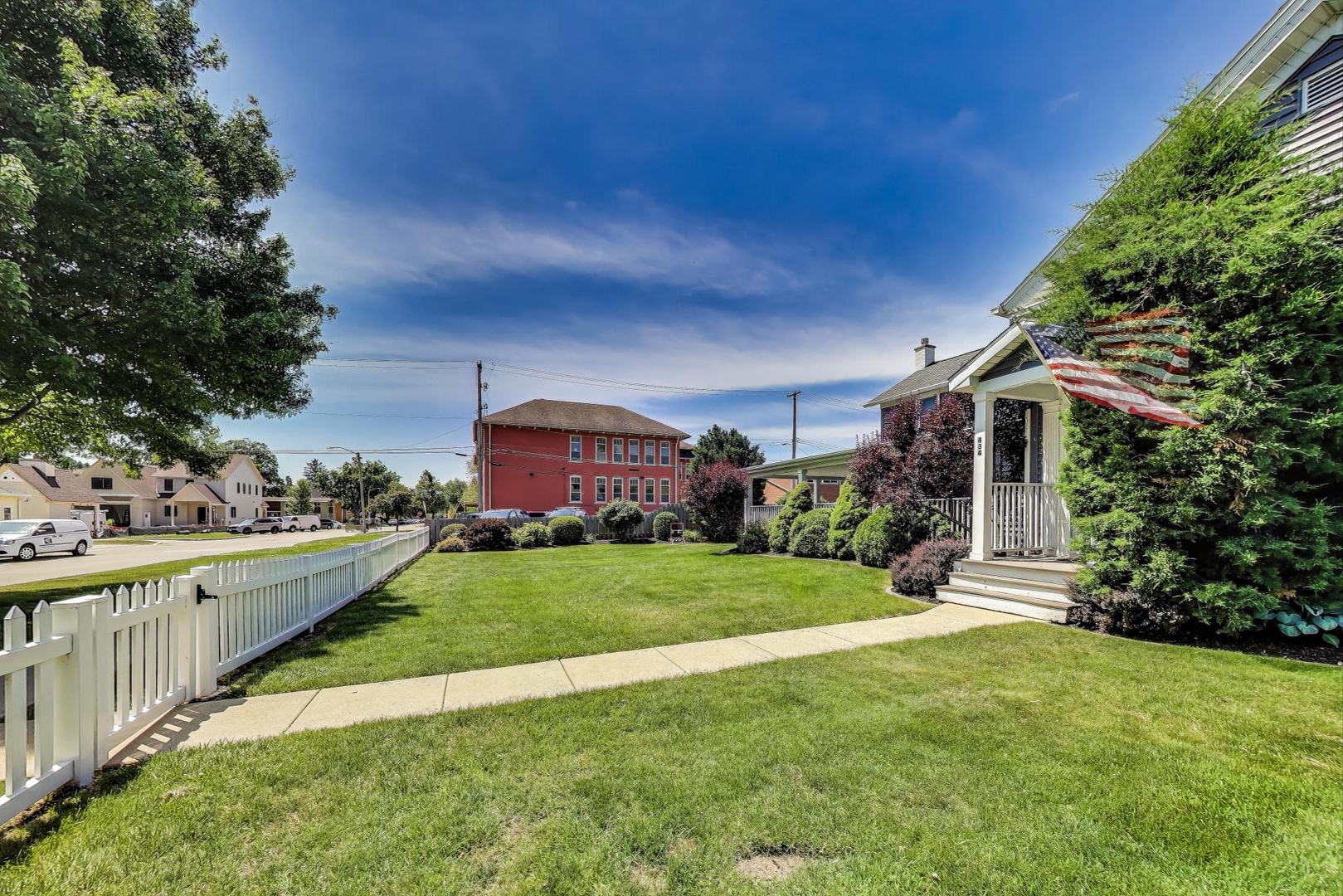 Large Fenced-in Corner Lot Downtown