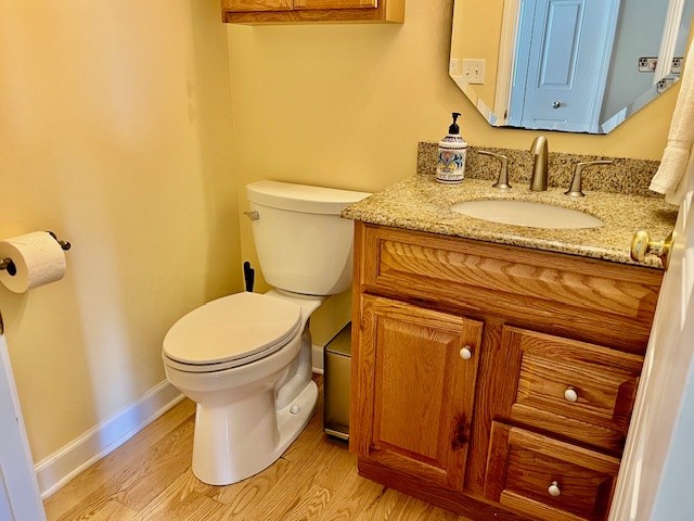 Half Bathroom on Main Level