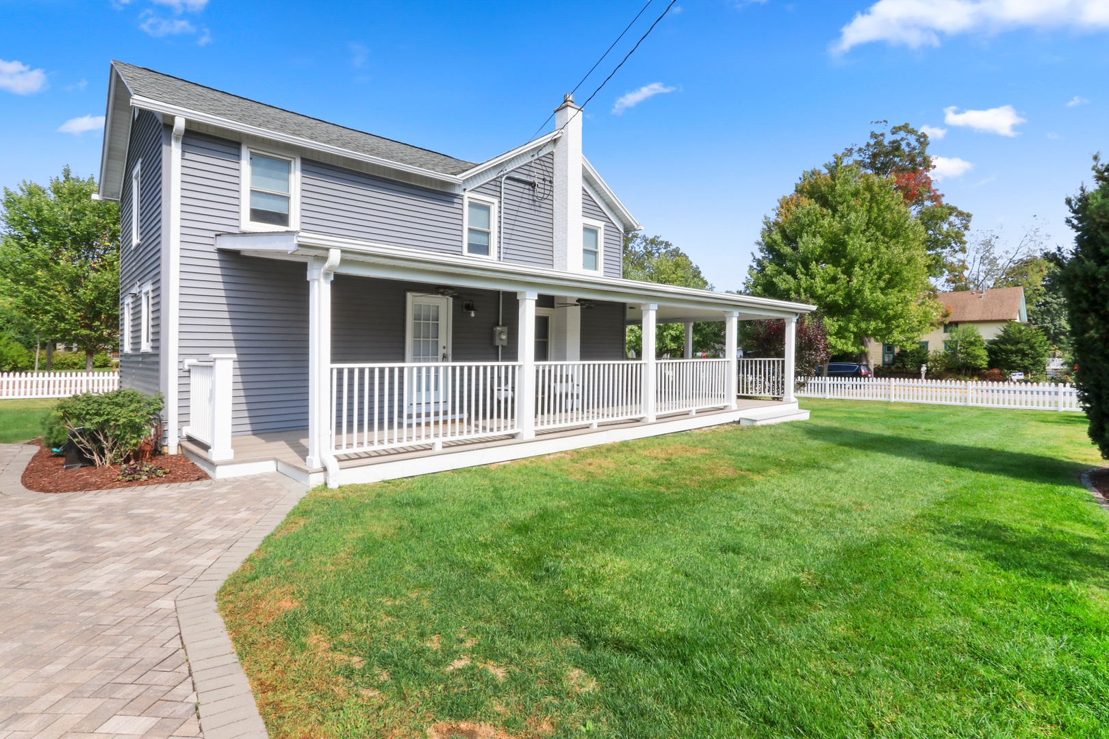 Exterior Wrap-Around Porch