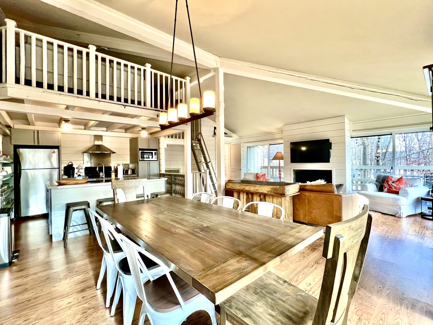 Dining Open to Living Room