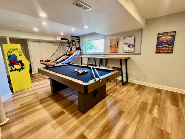 Downstairs - Game Area