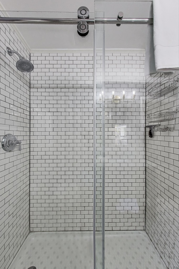 Main House Upstairs Walk-in Shower