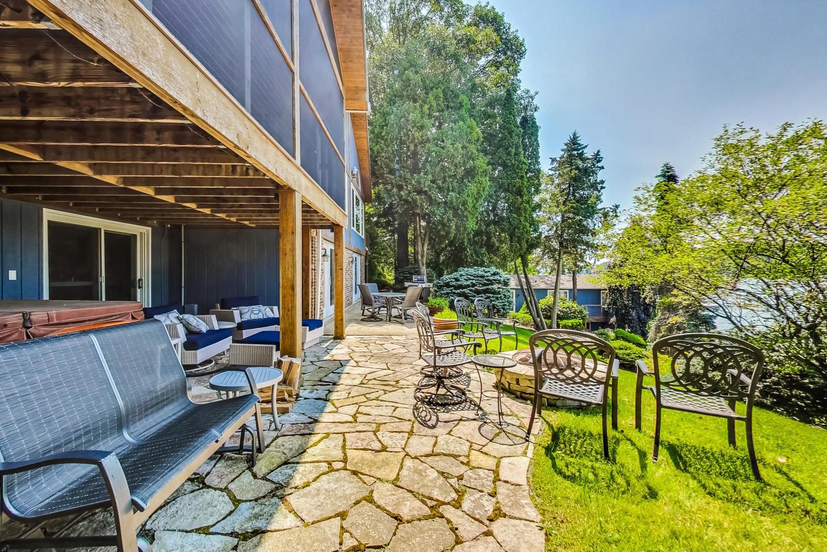 Patio with Fire Pit