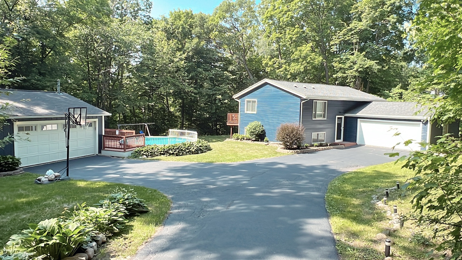 Pulling Into Driveway