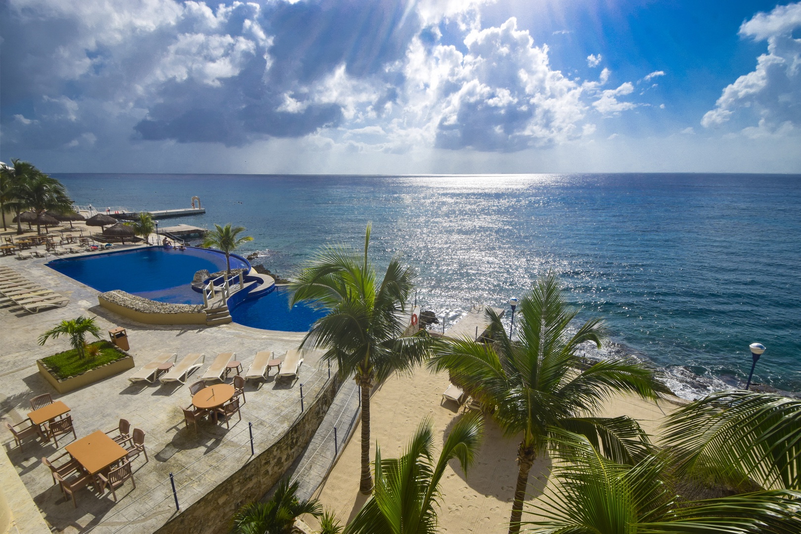 Private Terrace with Ocean Views!