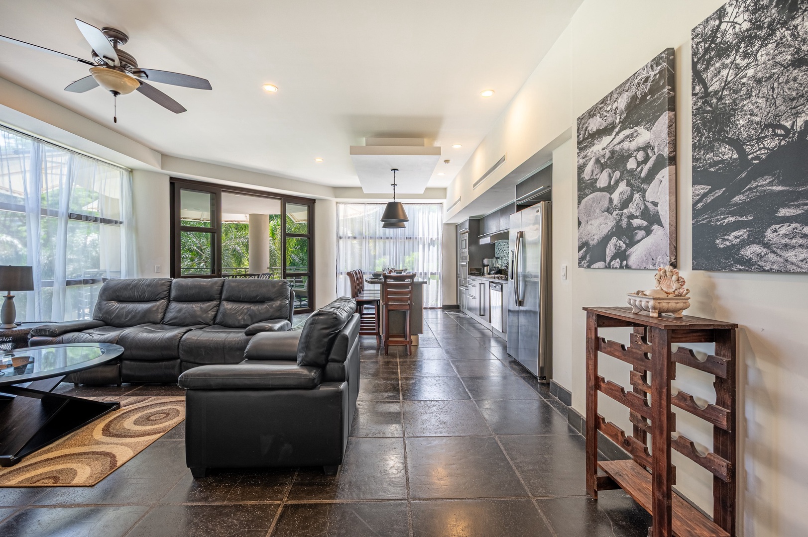 Spacious La Perla Condo with Terrace and Views