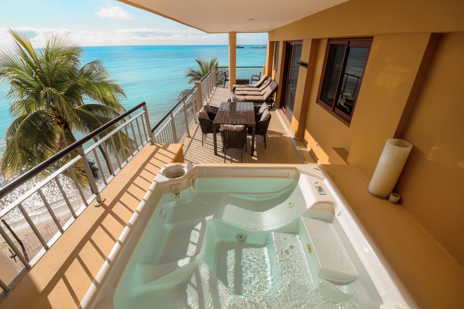 Newly Remodeled Oceanfront End Unit Condo
