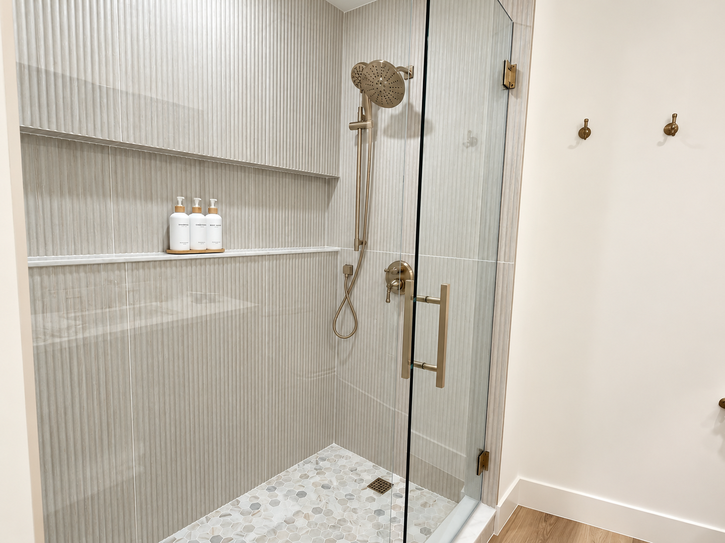 Brightened interior with balanced natural light