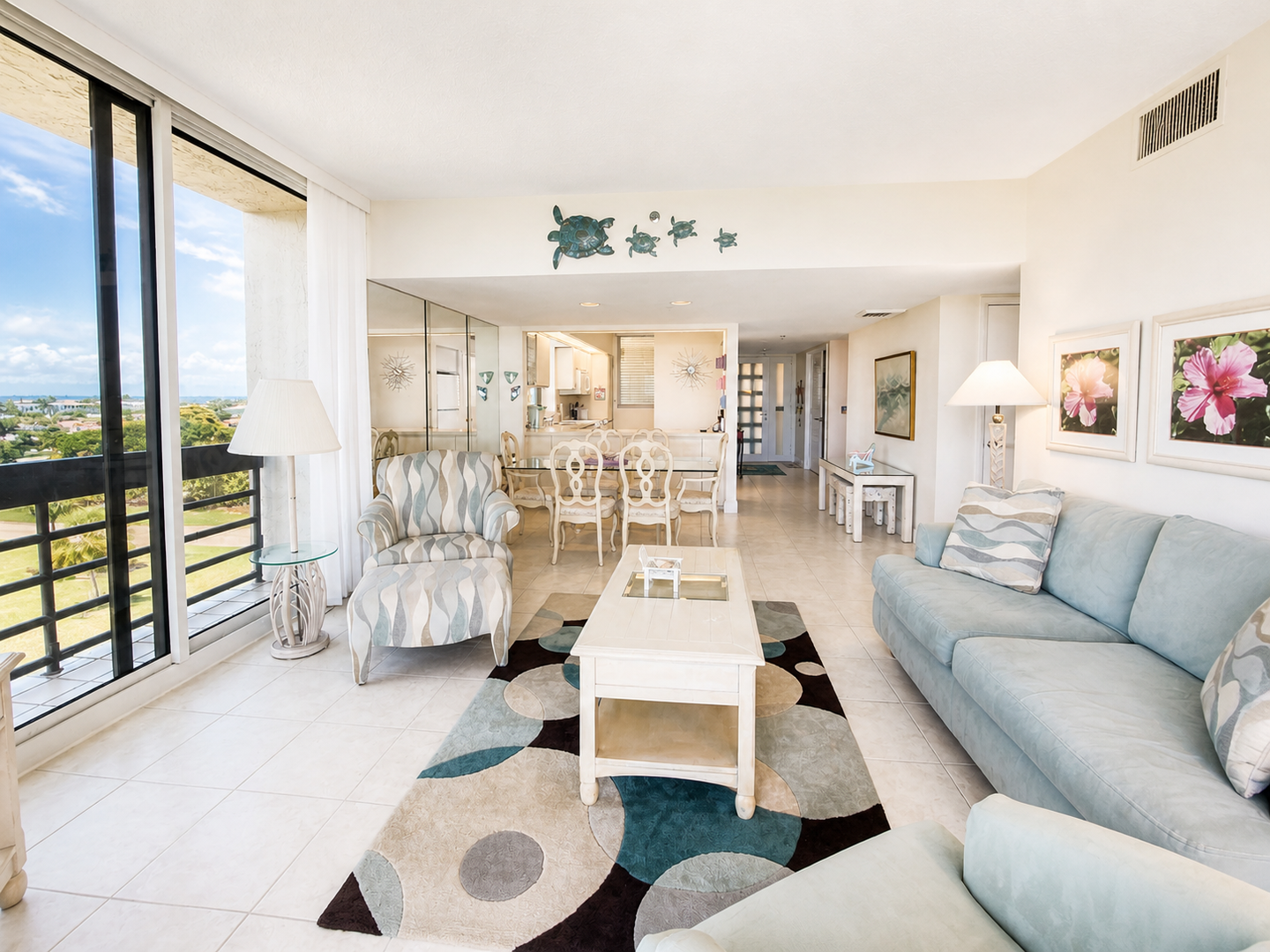Beachplace 5-401 by FVC - Living and Dining Rooms