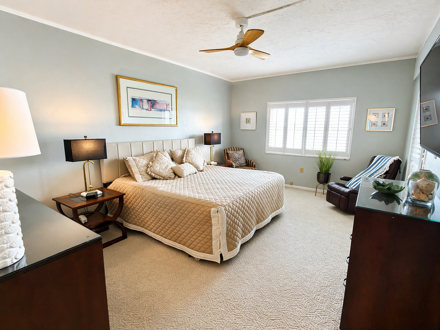Buttonwood Cove 103C by FVC - Primary Bedroom