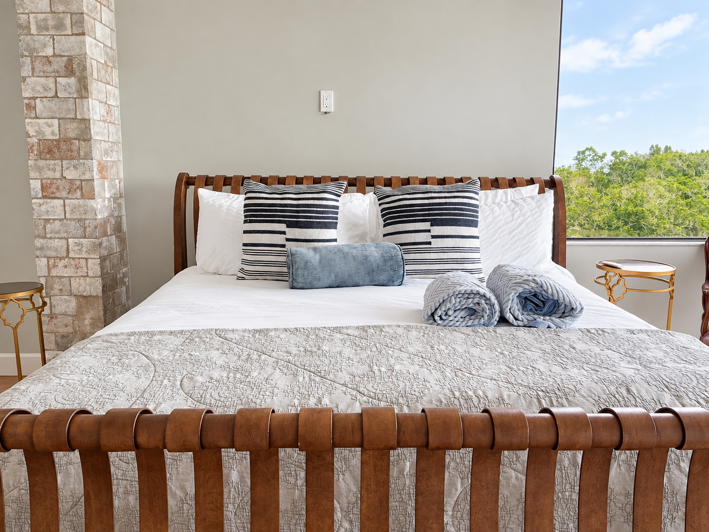 Polished Bedroom in Natural Daylight