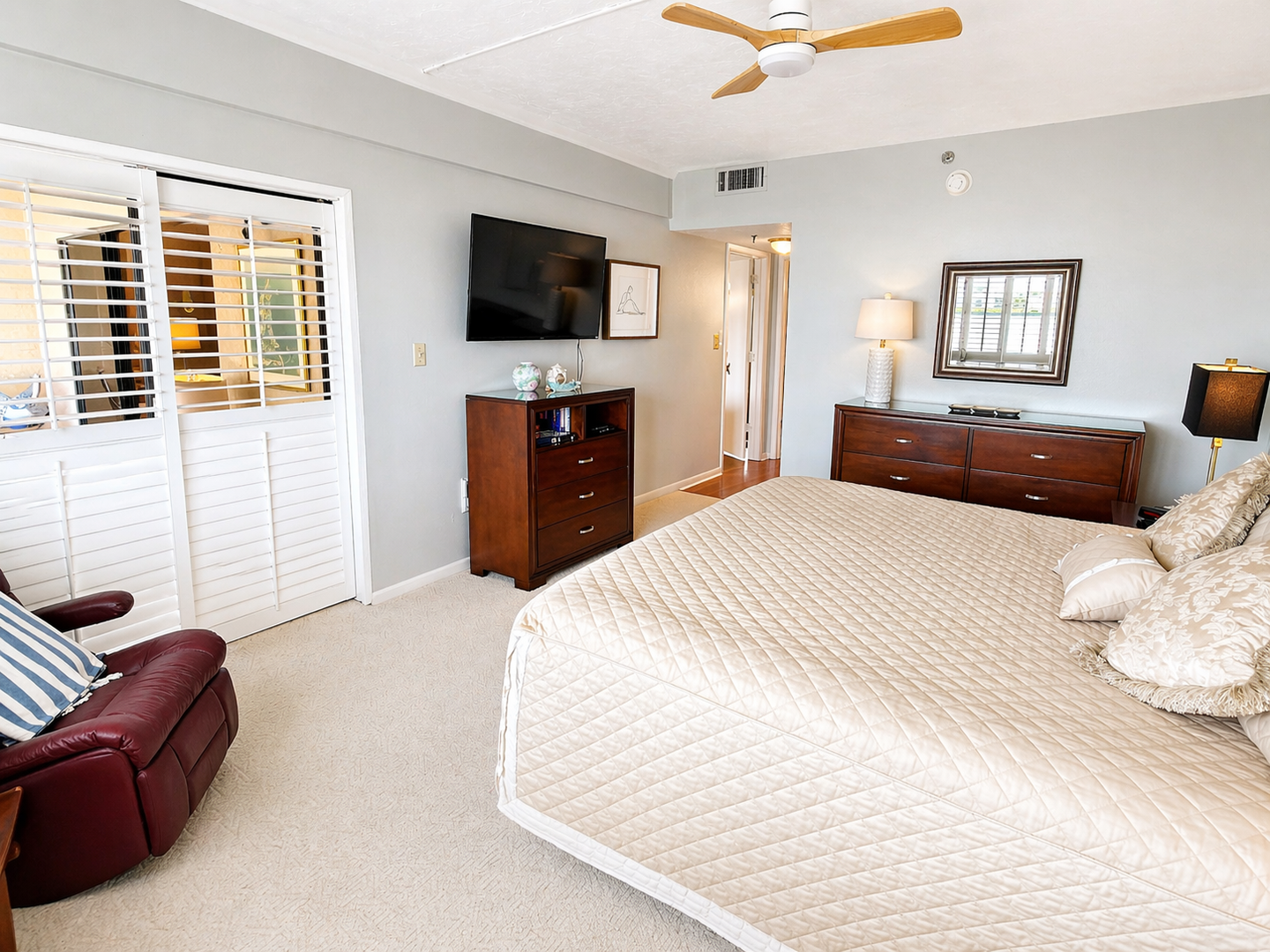 Buttonwood Cove 103C by FVC - Primary Bedroom