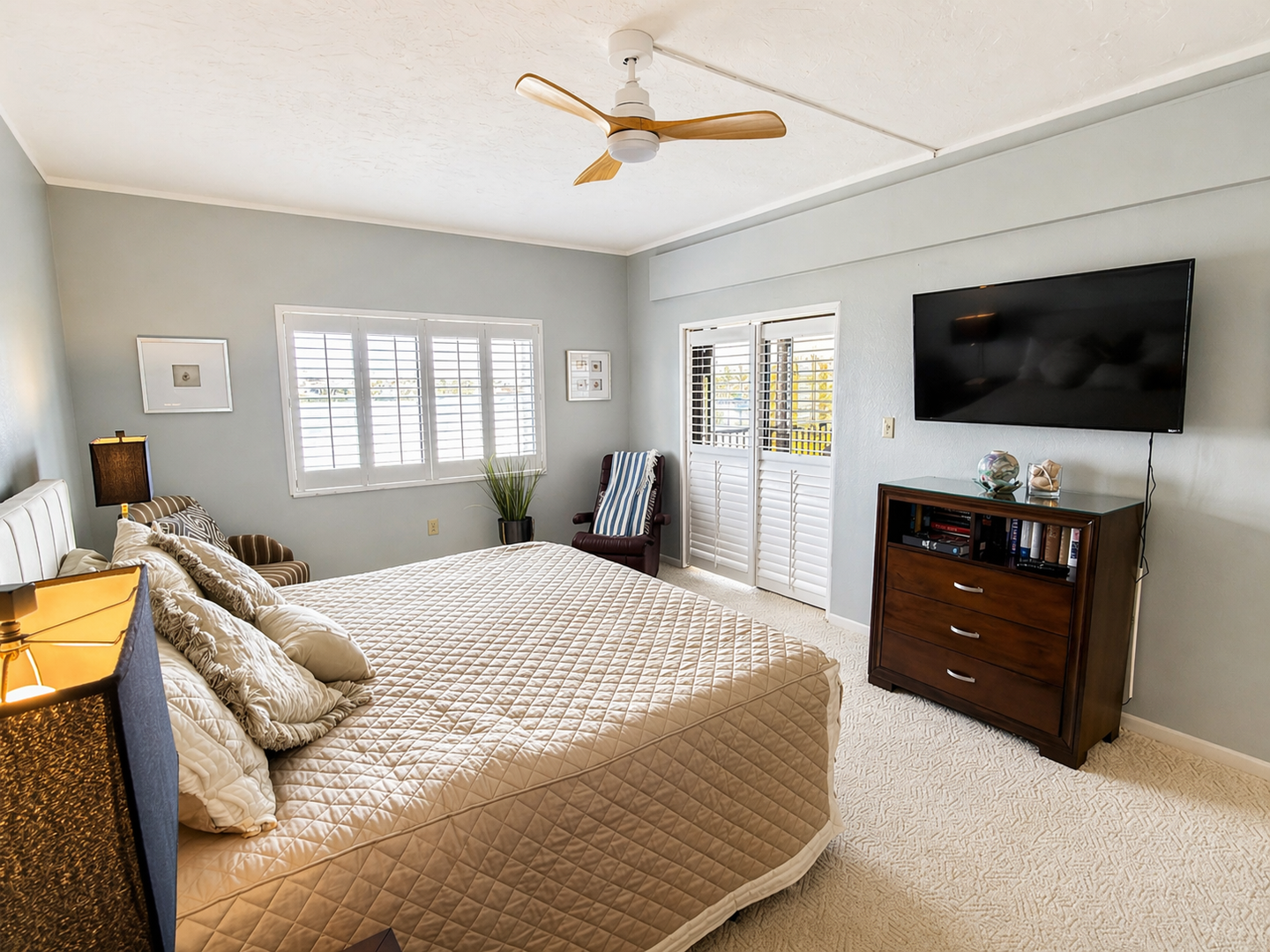 Buttonwood Cove 103C by FVC - Primary Bedroom