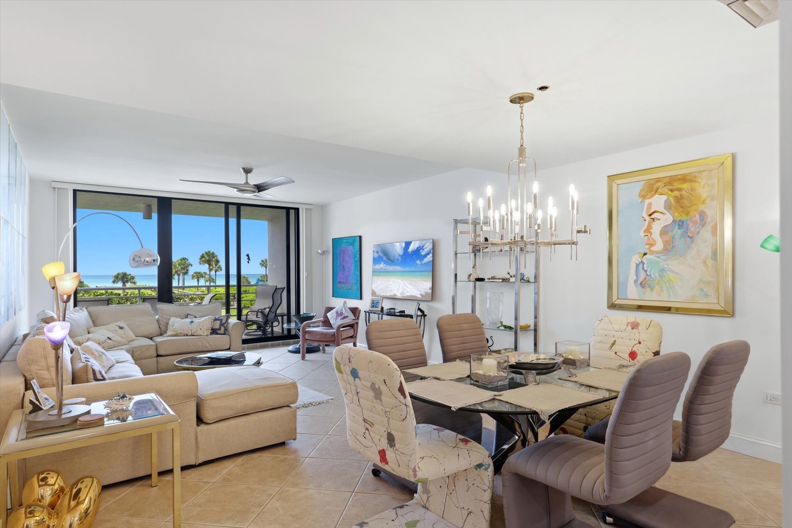 Sunset Beach 1103 by FVC - Living and Dining