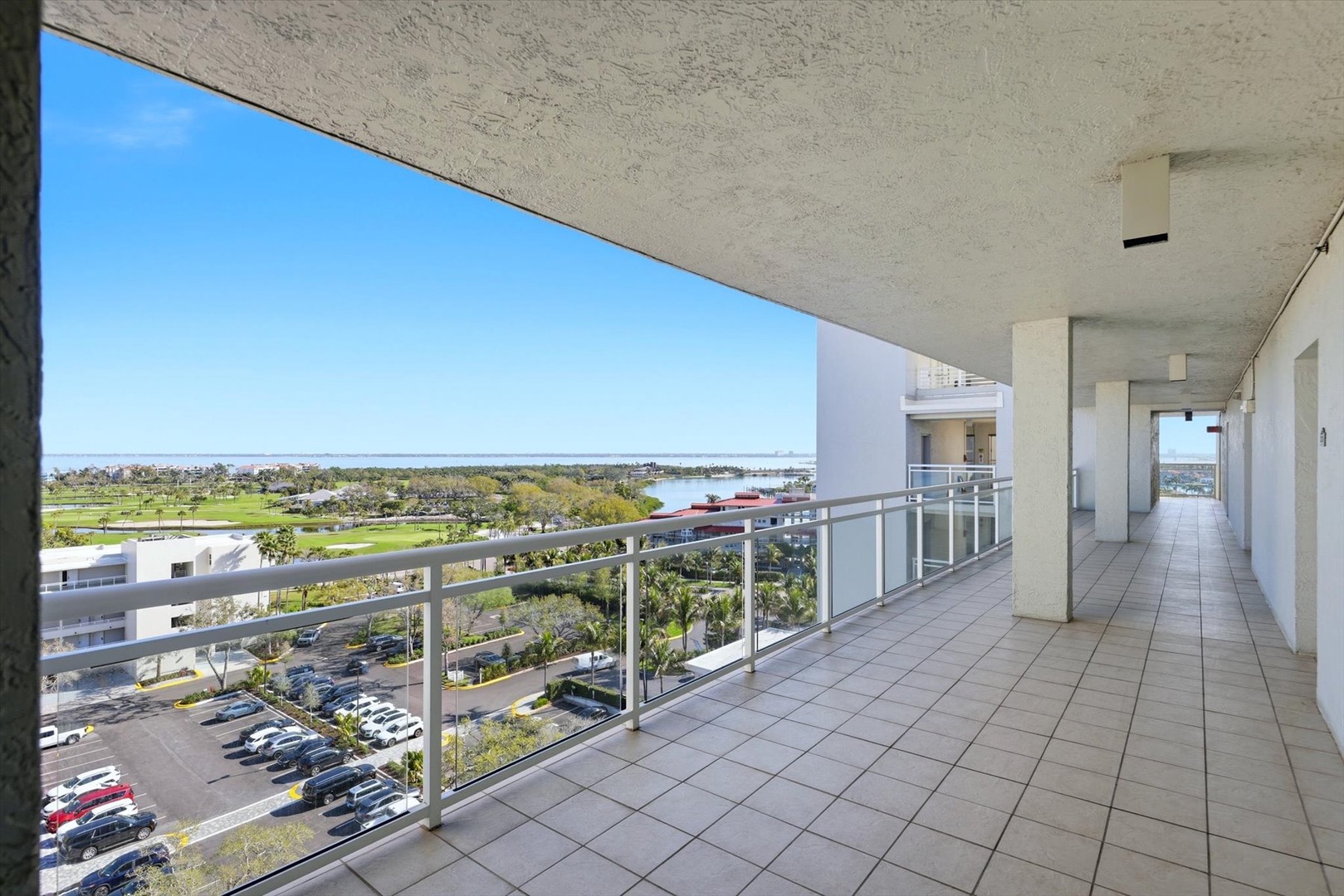 Breezeway and elevator