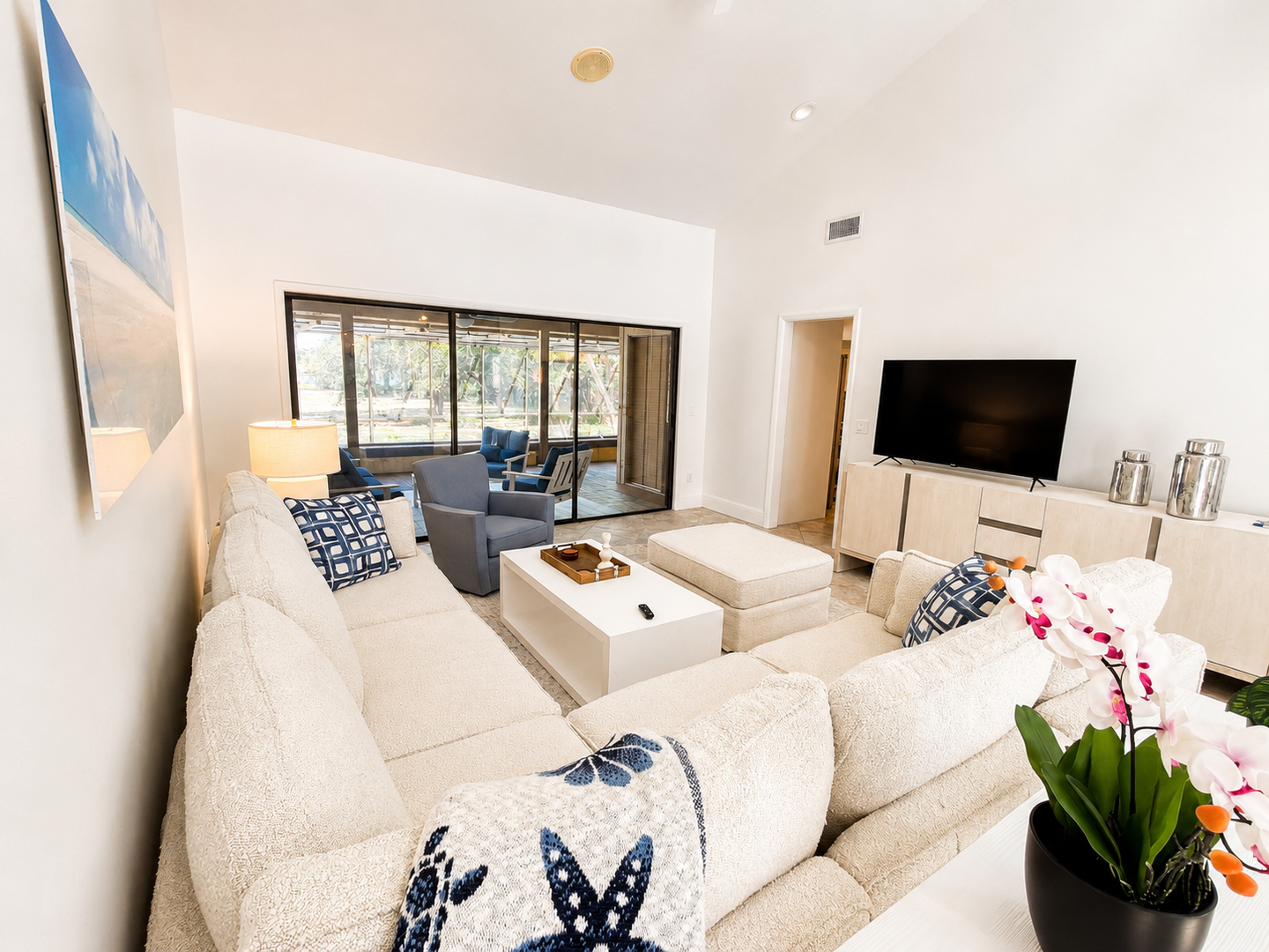 Bayou Breeze Retreat by FVC - Living Room