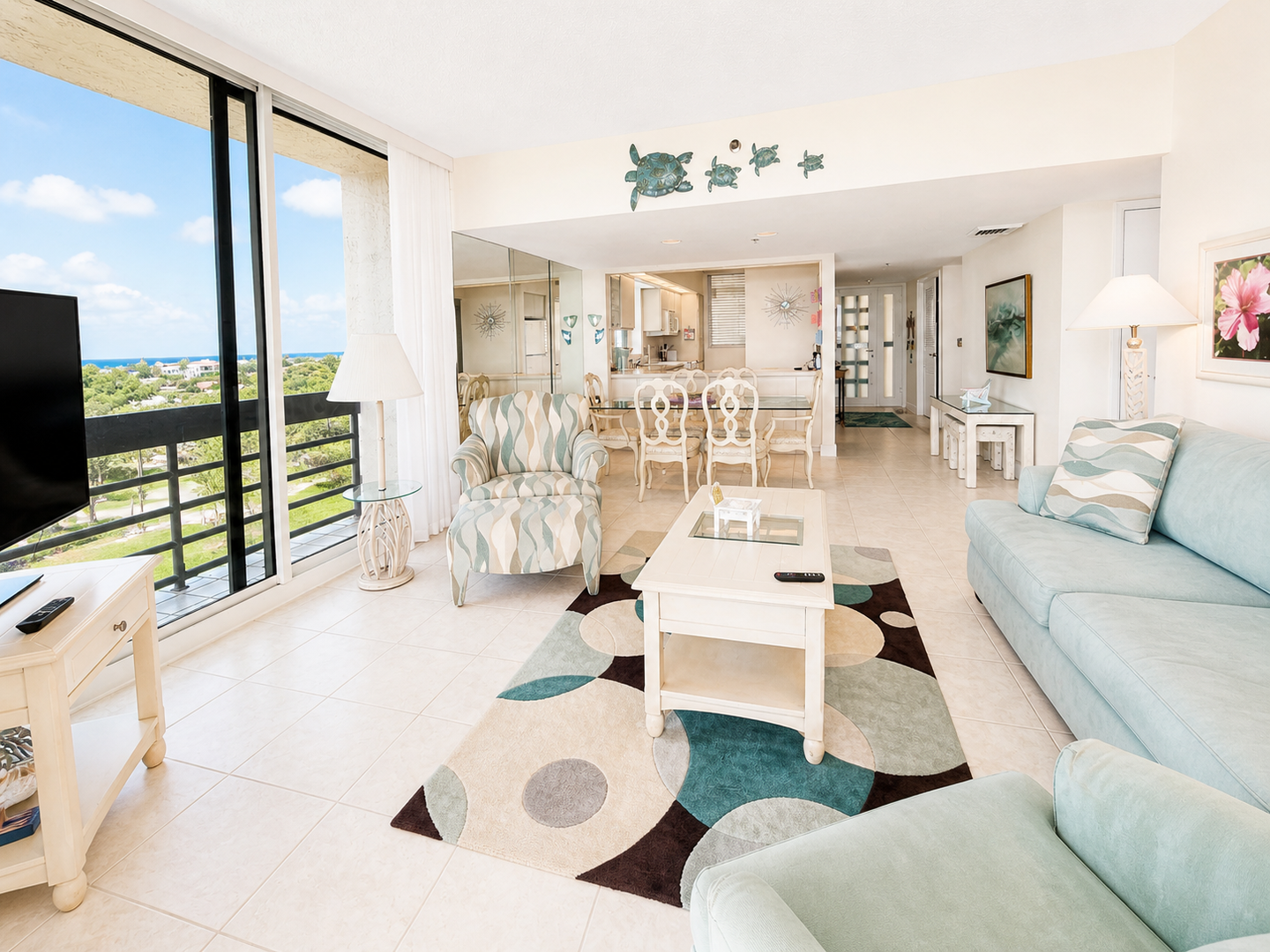 Beachplace 5-401 by FVC - Living and Dining Rooms
