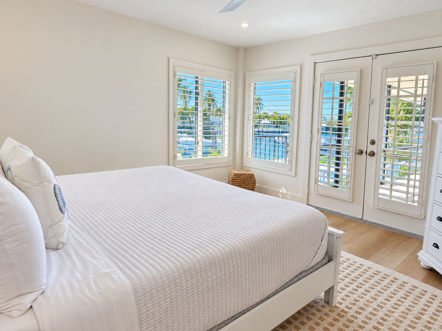Bright, balanced real estate interior
