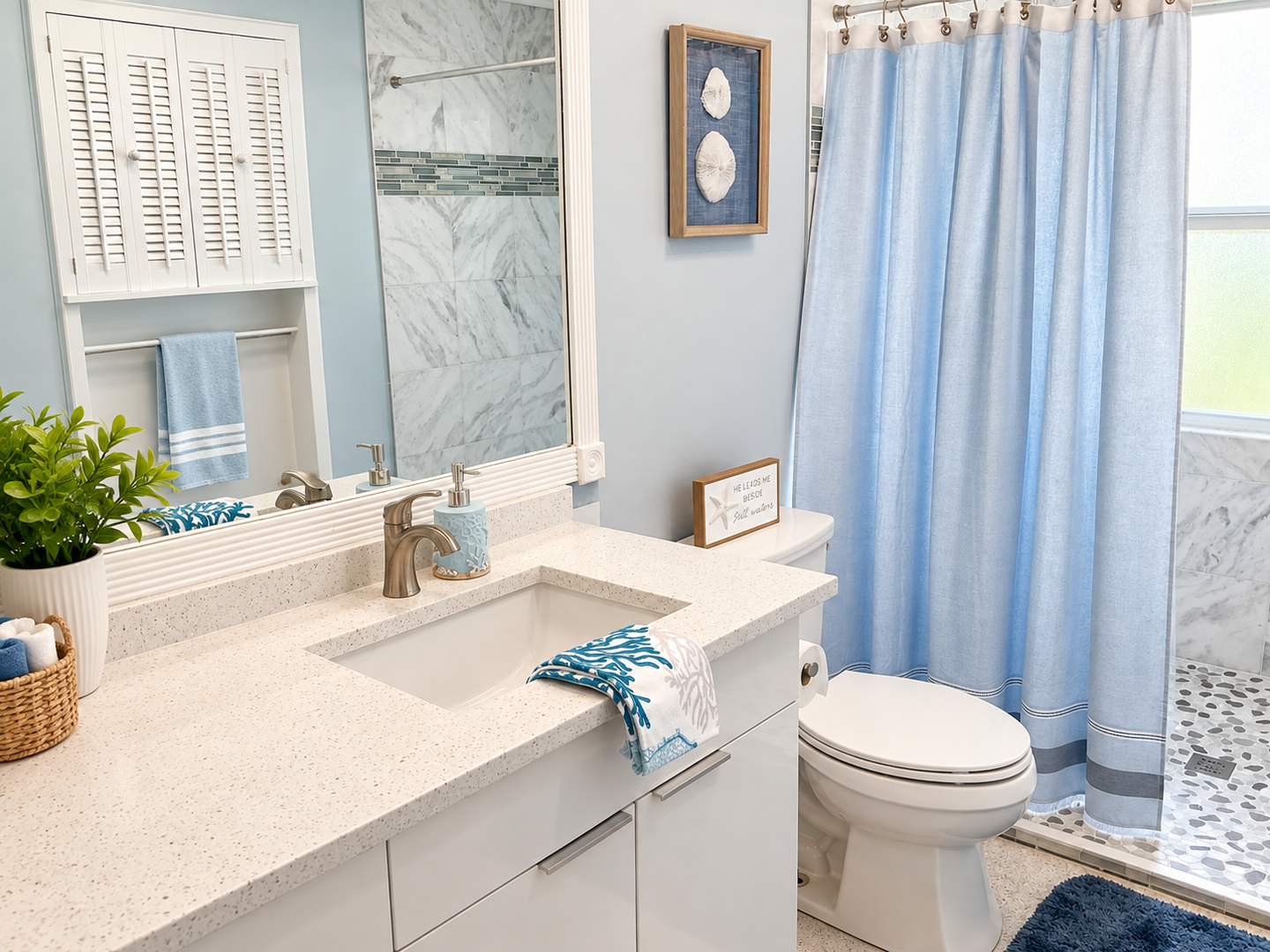 The Grass Is Greener by FVC - Guest Bathroom