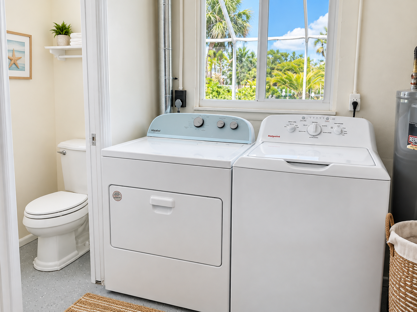 The Grass Is Greener by FVC - Laundry and half bath