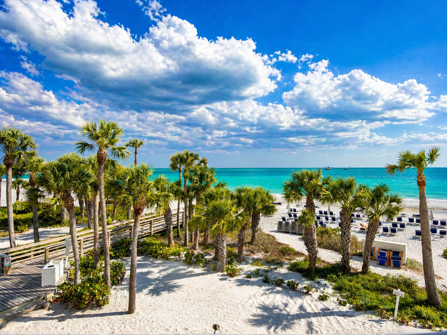 Inn on the Beach 2207 by FVC - Guest Bedroom Balcony View