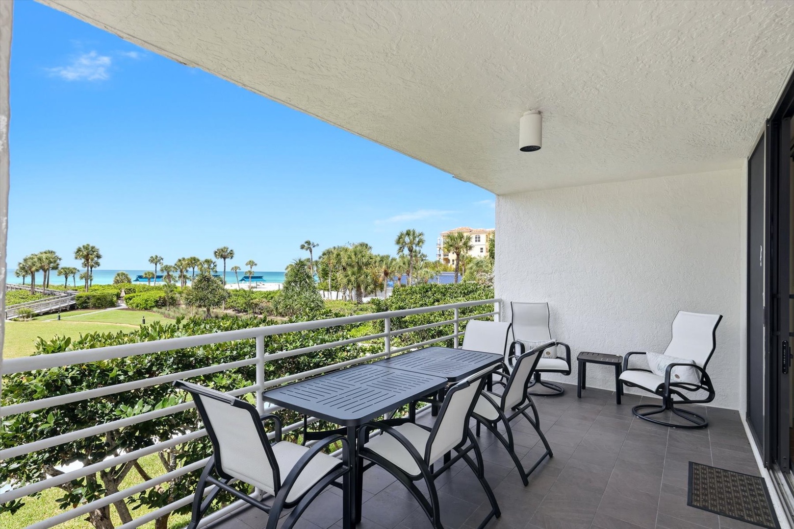 Sunset Beach 1103 by FVC - Pool and Balcony View