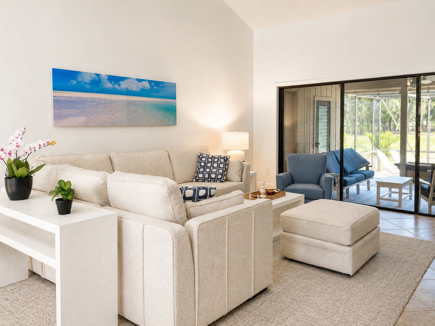 Bayou Breeze Retreat by FVC - Living Room