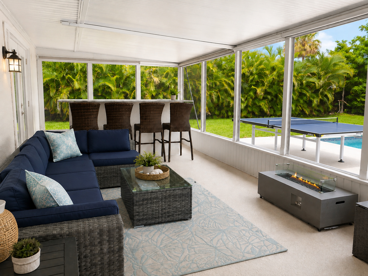 Cortez Hideaway by FVC -Screened Patio