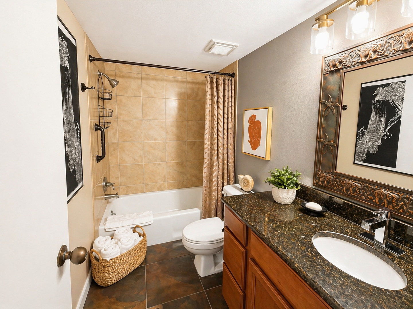 Buttonwood Cove 103C by FVC - Guest Bathroom