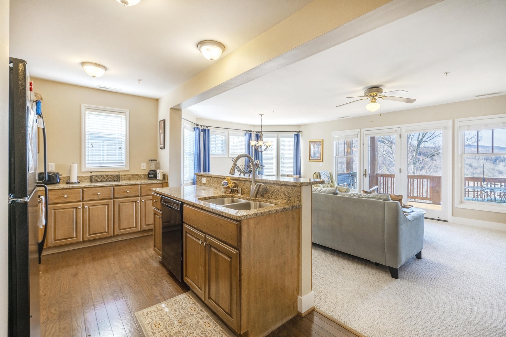 Kitchen--- Open Floor Plan