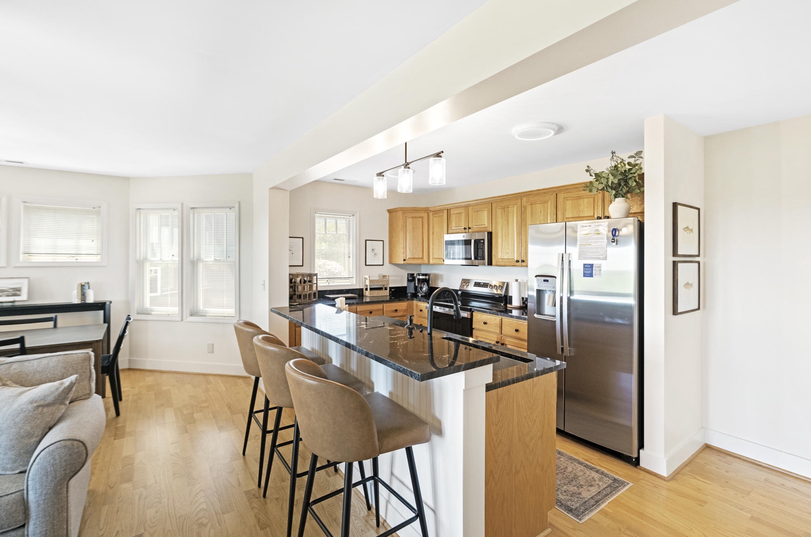 Kitchen---Open Floor Plan, Seating