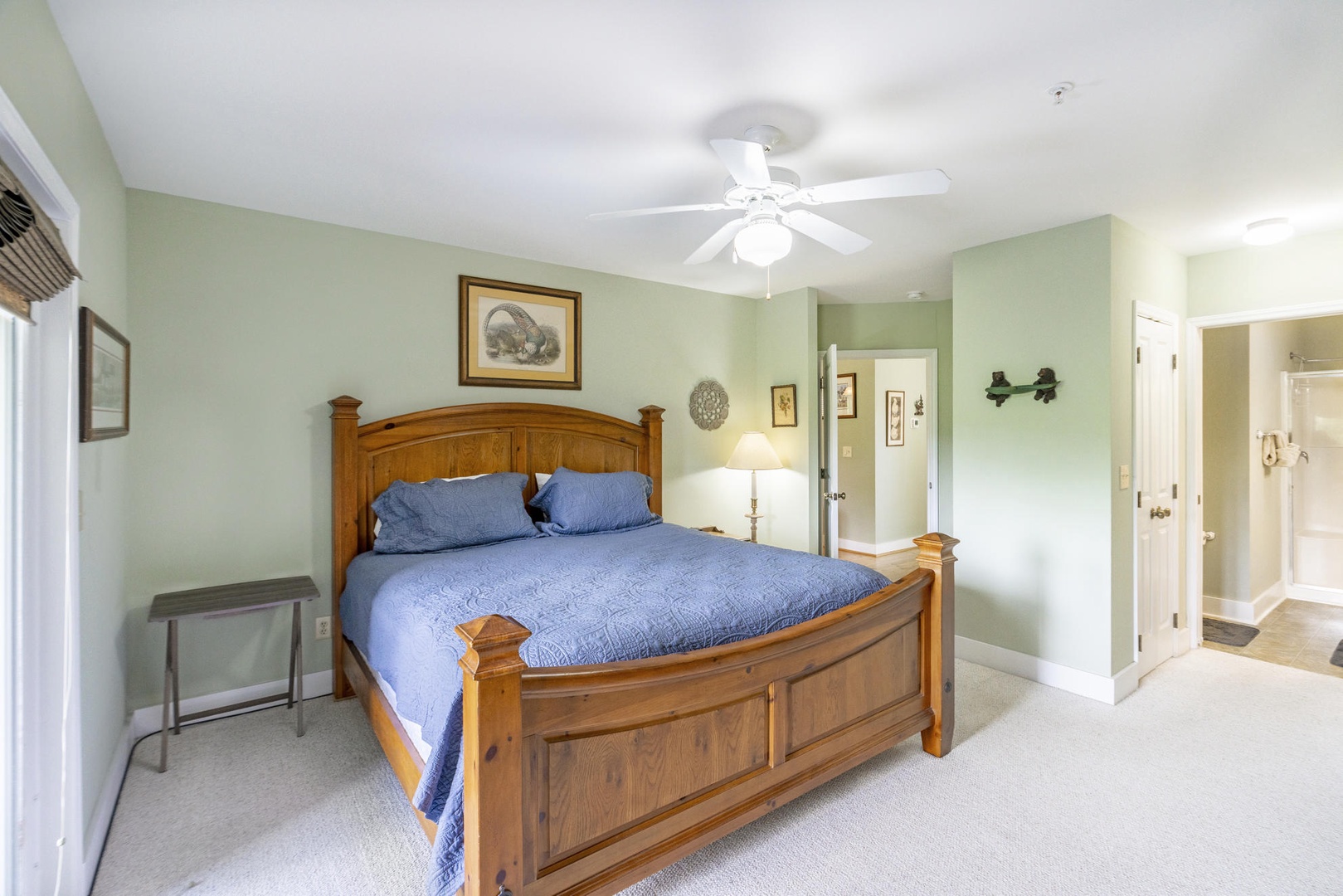 Primary Bedroom---King Size Bed