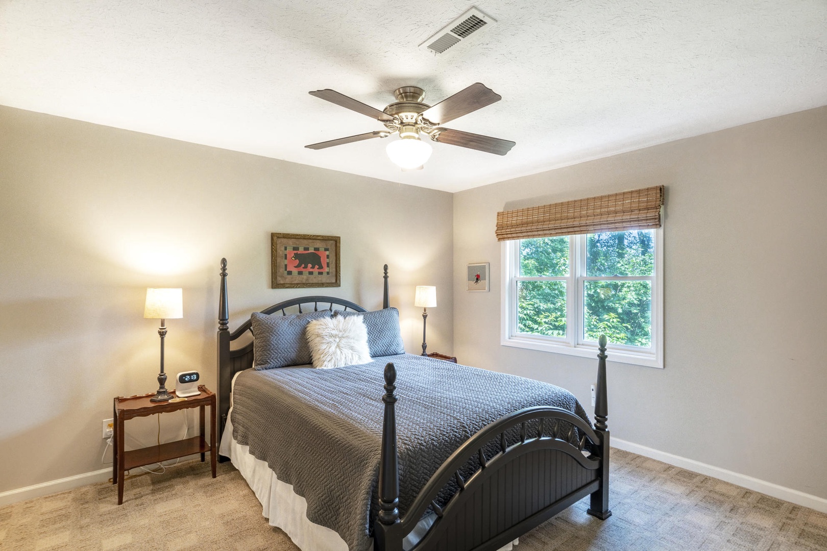 Guest Bedroom---Queen Size Bed, Downstairs