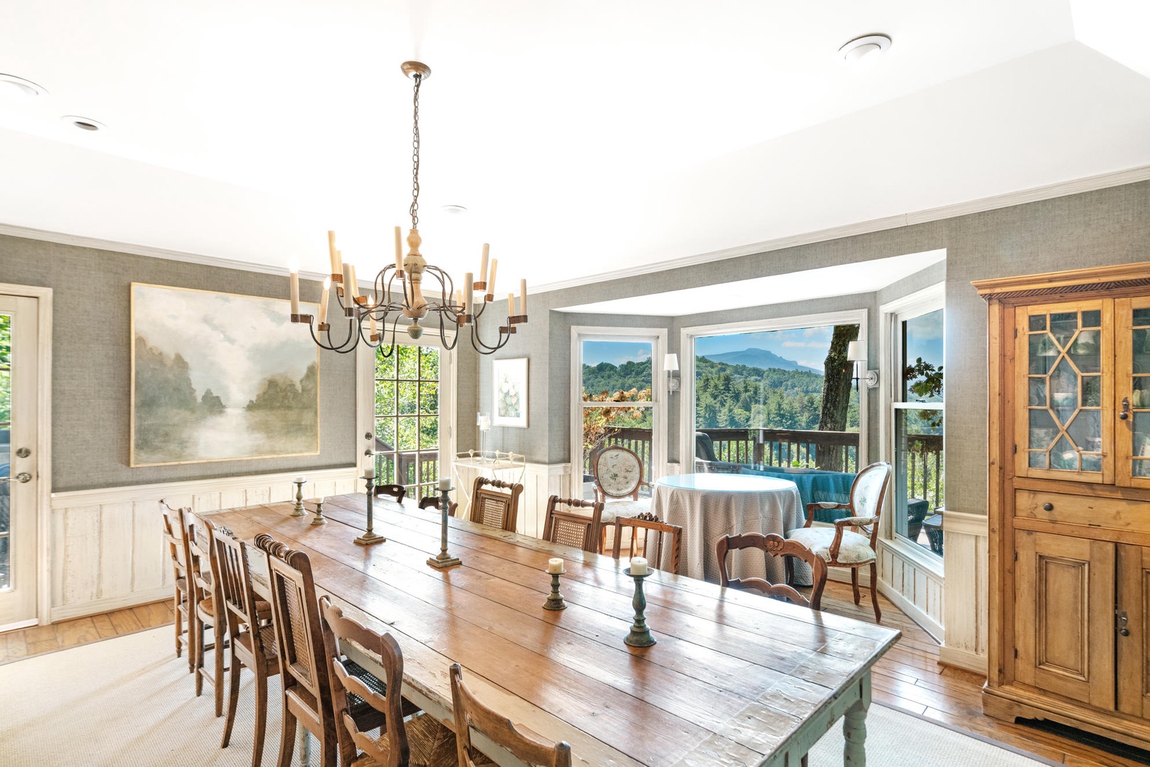 Dining Room---Ample Seating, Grandfather Mountain View